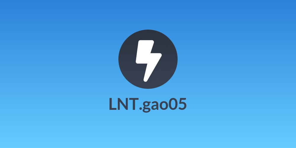 LNT.gao05