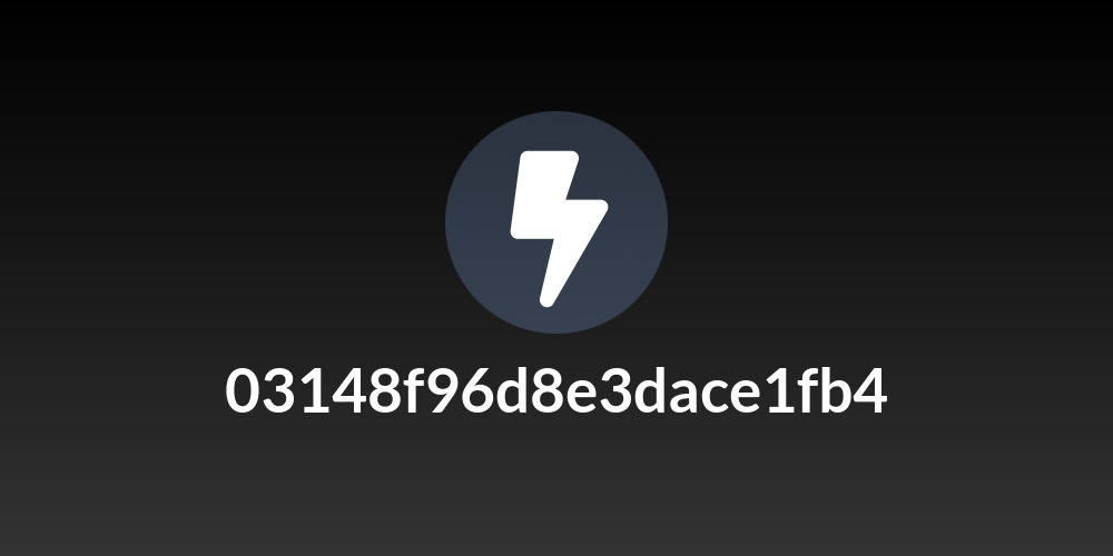 03148f96d8e3dace1fb4