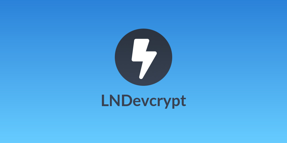 LNDevcrypt