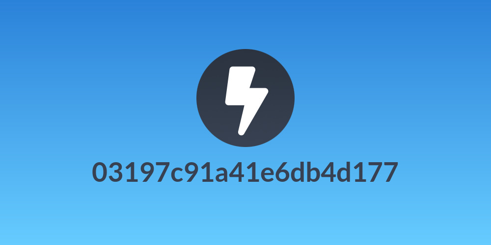 03197c91a41e6db4d177