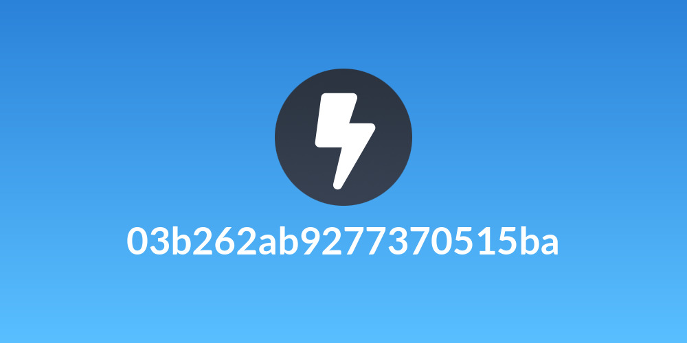 03b262ab9277370515ba