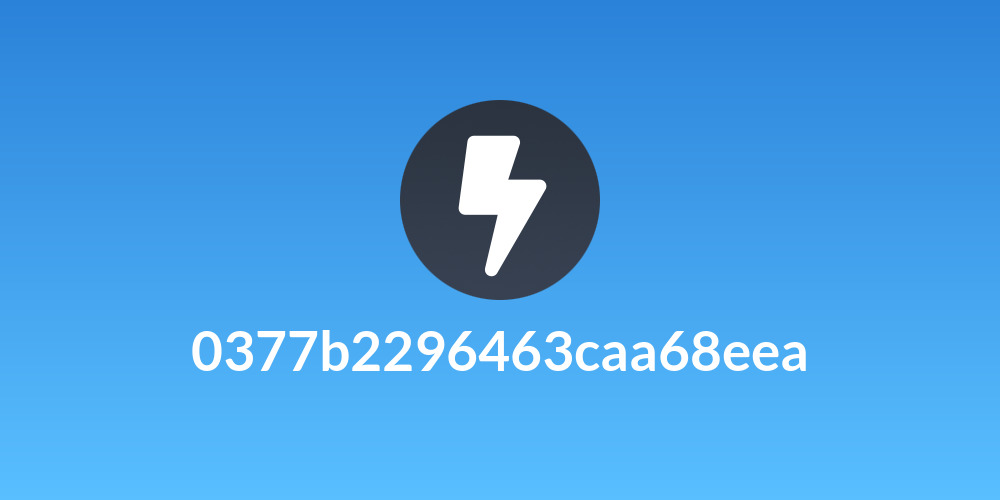 0377b2296463caa68eea