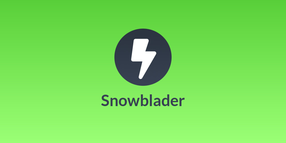 Snowblader