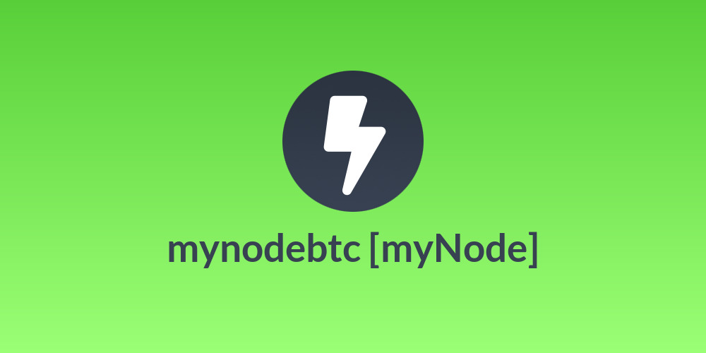 mynodebtc [myNode]