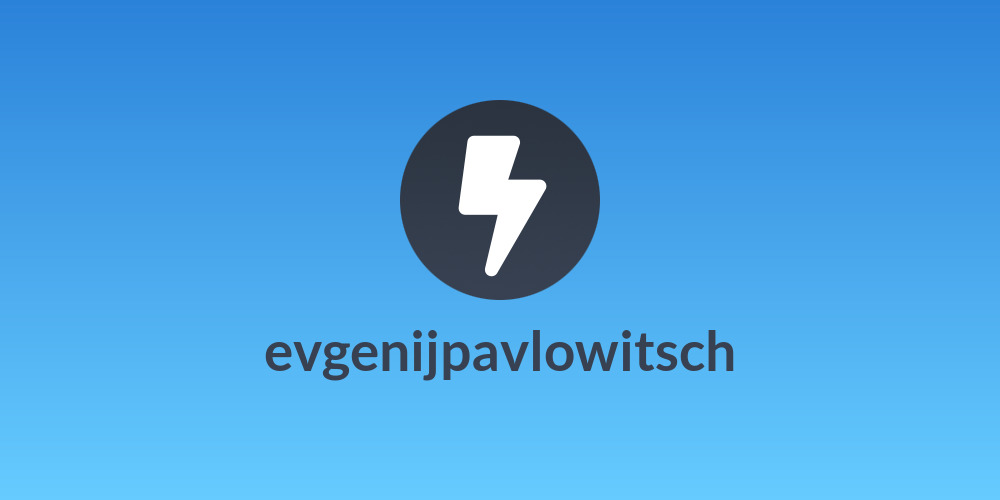 evgenijpavlowitsch⚡