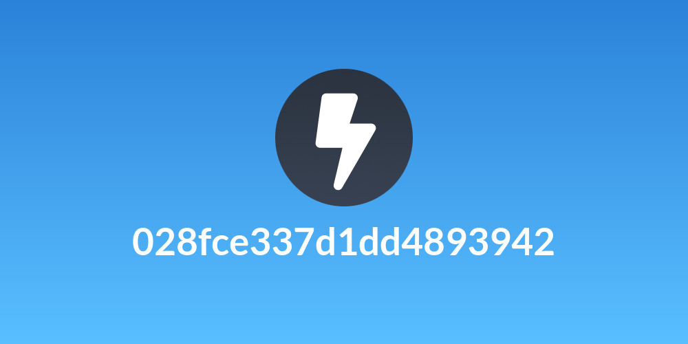 028fce337d1dd4893942