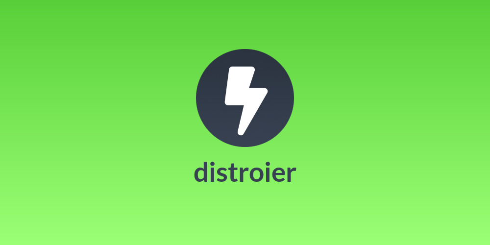 distroier