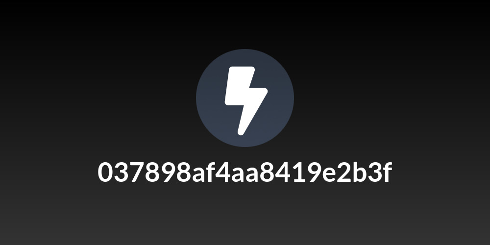 037898af4aa8419e2b3f