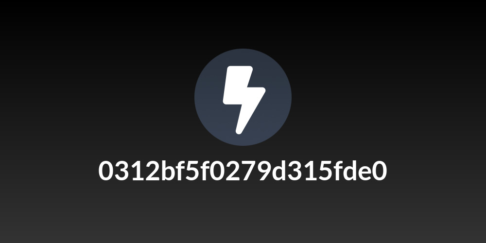 0312bf5f0279d315fde0