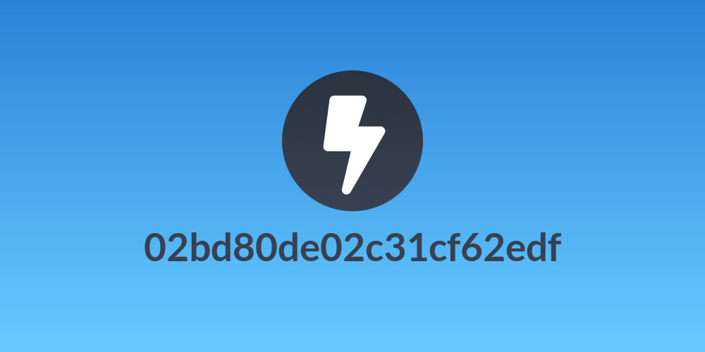 02bd80de02c31cf62edf