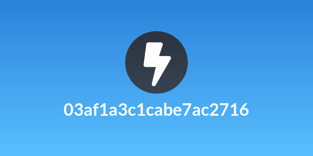 03af1a3c1cabe7ac2716