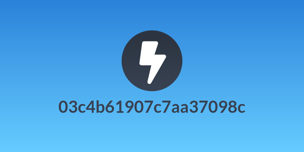 03c4b61907c7aa37098c