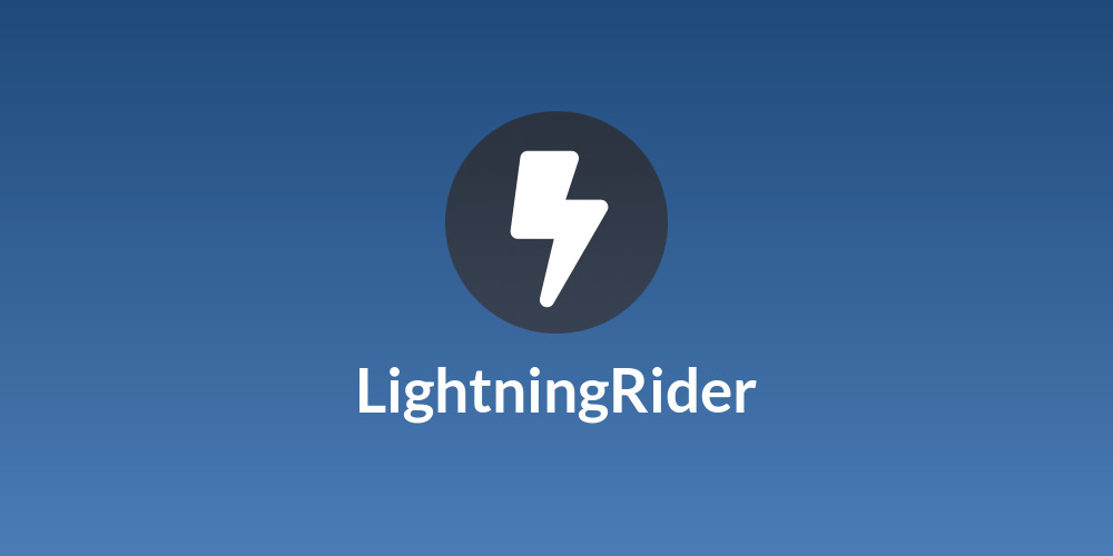 ⚡️LightningRider⚡️