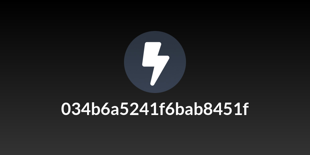 034b6a5241f6bab8451f