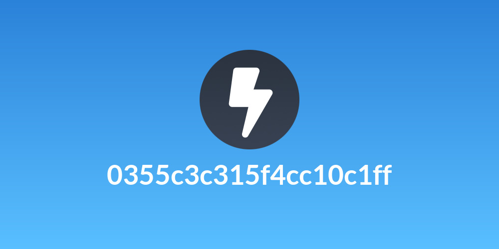 0355c3c315f4cc10c1ff