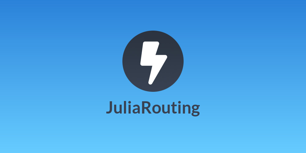 Julia⚡️Routing
