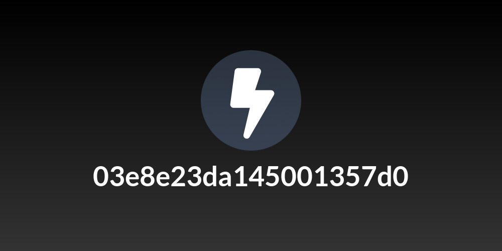 03e8e23da145001357d0