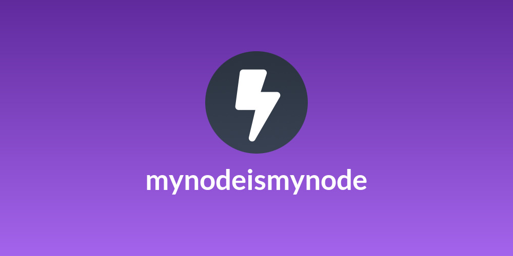 mynodeismynode