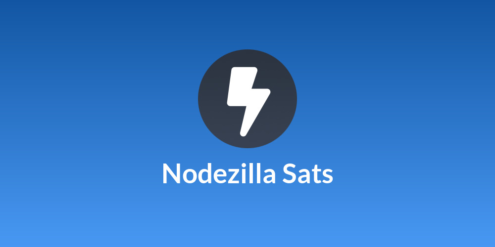 Nodezilla Sats