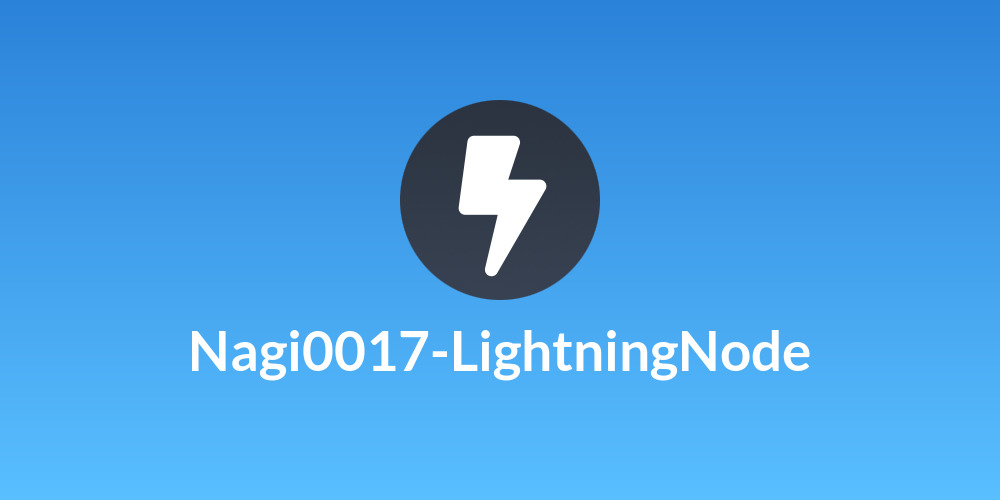 Nagi0017-LightningNode