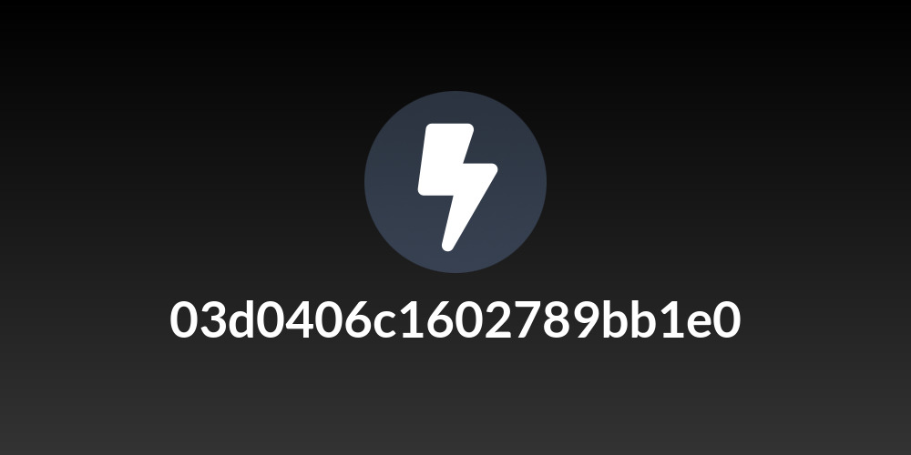 03d0406c1602789bb1e0
