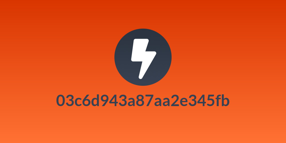 03c6d943a87aa2e345fb