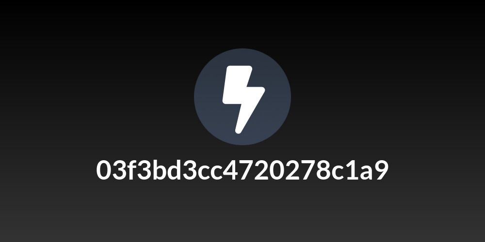 03f3bd3cc4720278c1a9