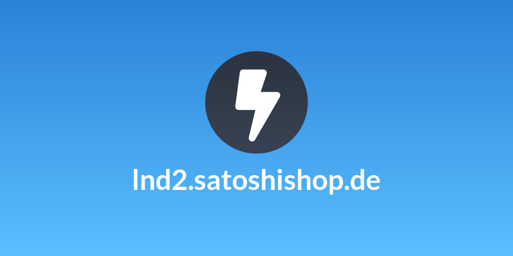 lnd2.satoshishop.de
