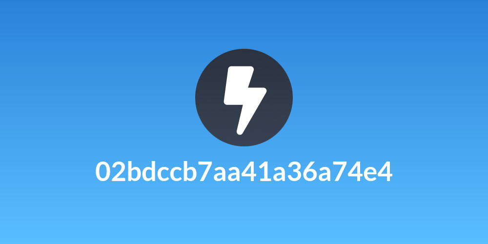 02bdccb7aa41a36a74e4