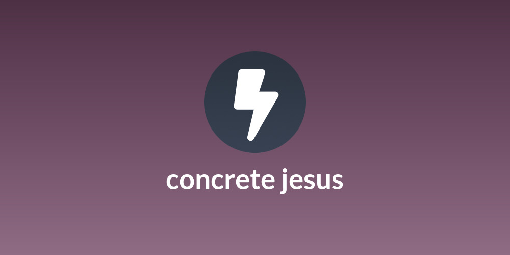 concrete jesus
