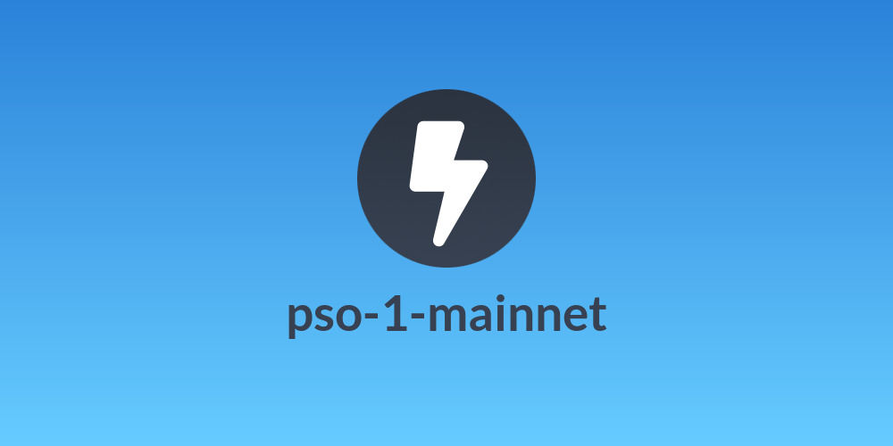 pso-1-mainnet