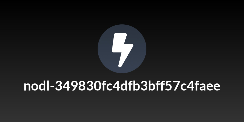 nodl-349830fc4dfb3bff57c4faee