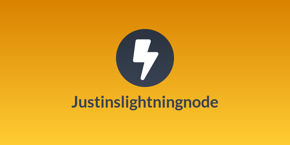 Justinslightningnode
