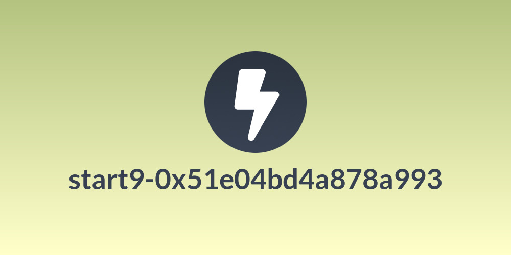 start9-0x51e04bd4a878a993