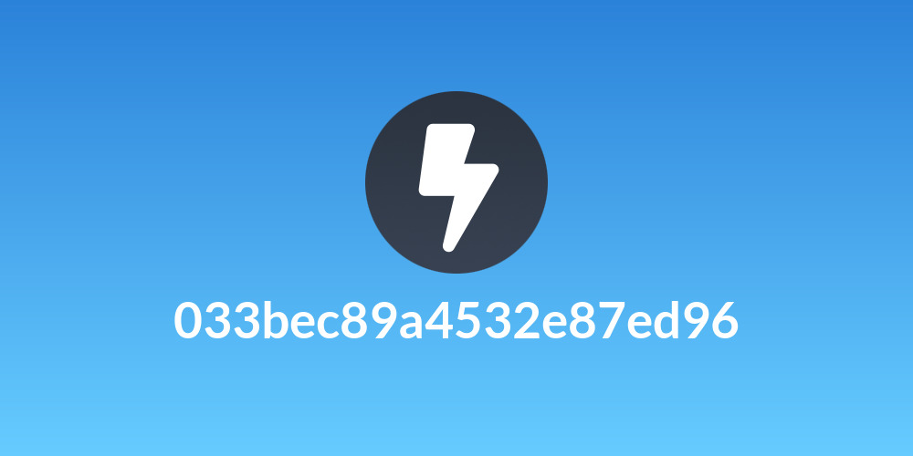 033bec89a4532e87ed96