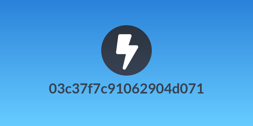 03c37f7c91062904d071