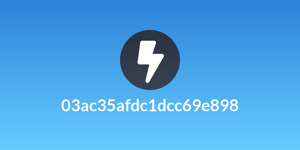 03ac35afdc1dcc69e898