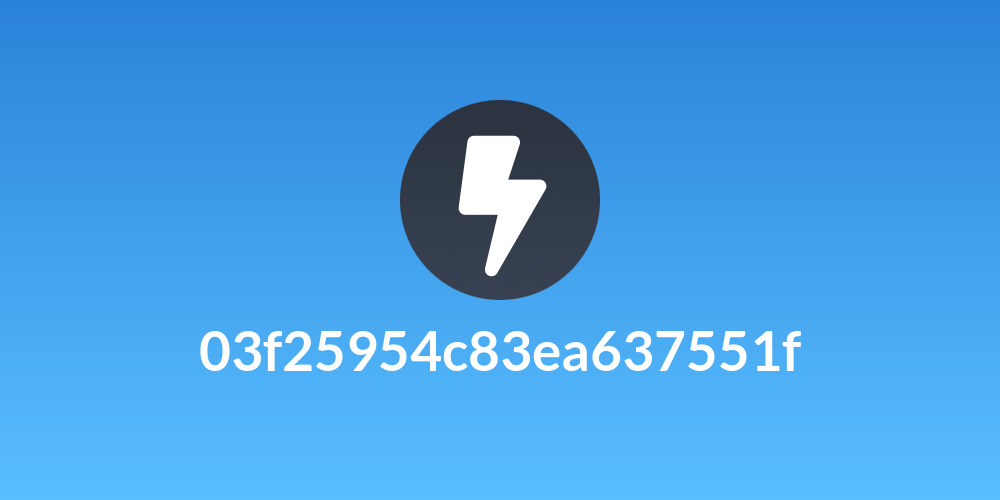 03f25954c83ea637551f