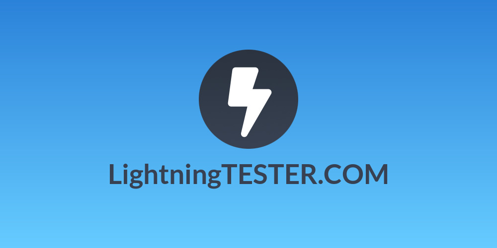 LightningTESTER.COM