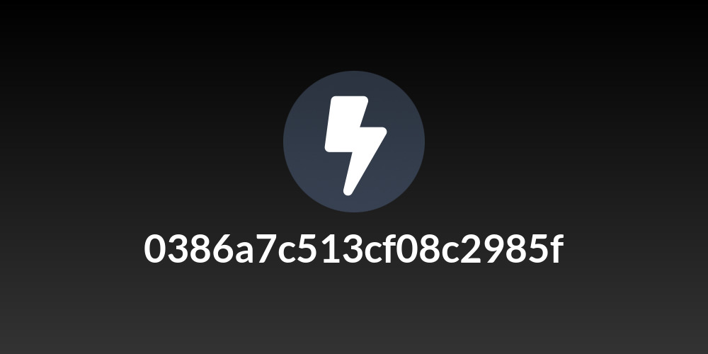 0386a7c513cf08c2985f