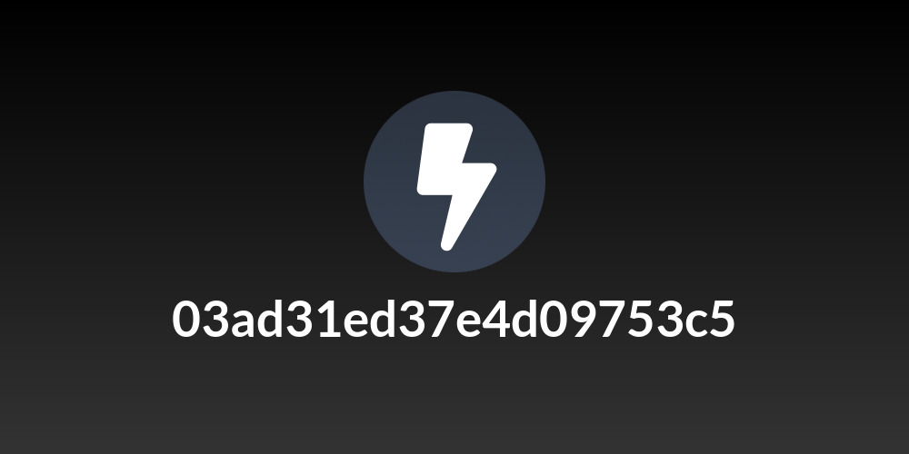 03ad31ed37e4d09753c5