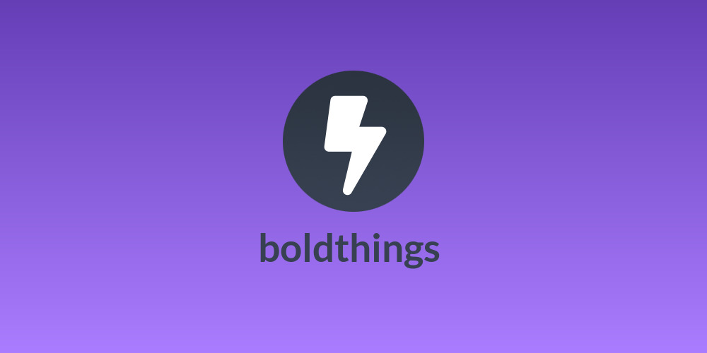 boldthings 💀