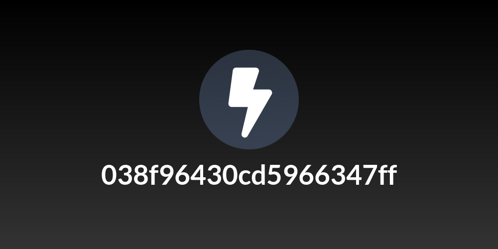 038f96430cd5966347ff