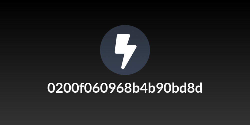 0200f060968b4b90bd8d