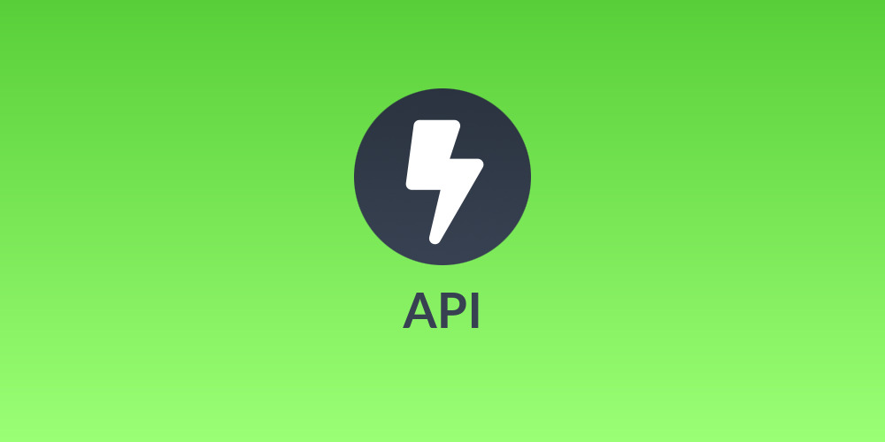 API