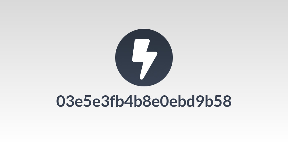 03e5e3fb4b8e0ebd9b58