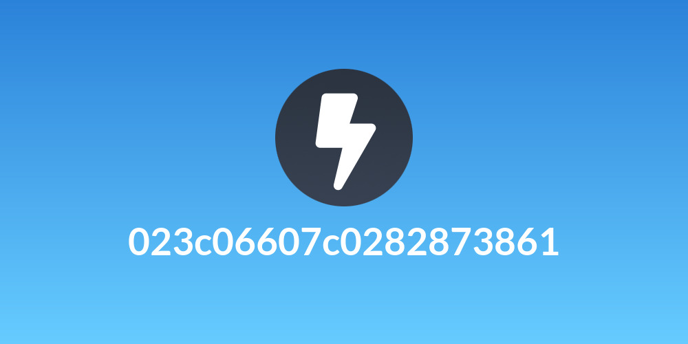 023c06607c0282873861