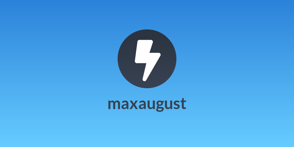 max⚡️august