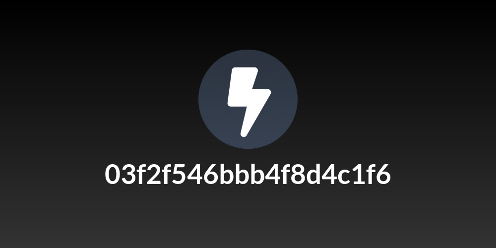 03f2f546bbb4f8d4c1f6