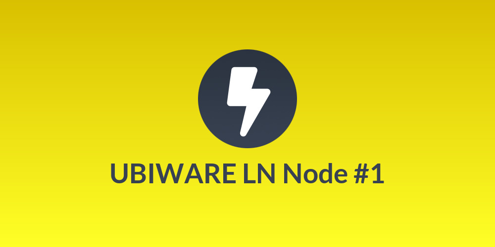 UBIWARE LN Node #1